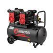 Компресор безмасляний 2 циліндри INTERTOOL PT-0037 (2*1.5 кВт)