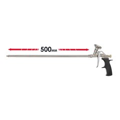 Пистолет для пены с длинным носиком 500 мм + 4 насадки INTERTOOL PT-0650 (PT-0650) фото