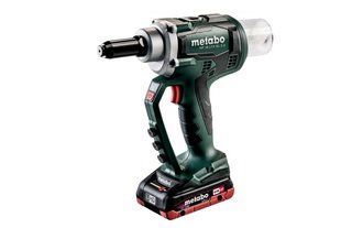 Акумуляторний заклепувальний пістолет Metabo NP 18 LTX BL 5.0 LiHD 2x4.0 Ач (619002800) фото