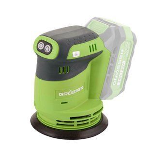 Аккумуляторная эксцентриковая шлифмашина Grosser GOS 200 (20 В, подошва 125 мм) (G0143) фото