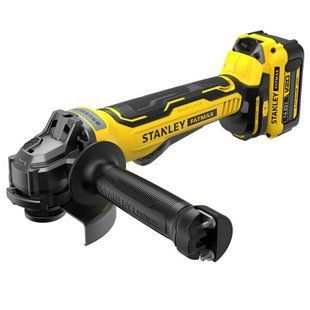 Шлифмашина угловая - болгарка аккумуляторная бесщеточная STANLEY FATMAX SFMCG700M2K (SFMCG700M2K) фото