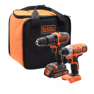 Набір з двох інструментів BLACK+DECKER BCK21S1S (BCK21S1S) фото
