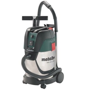 Будівельний пилосос Metabo ASA 30 L PC (PressClean) INOX (602015000) фото