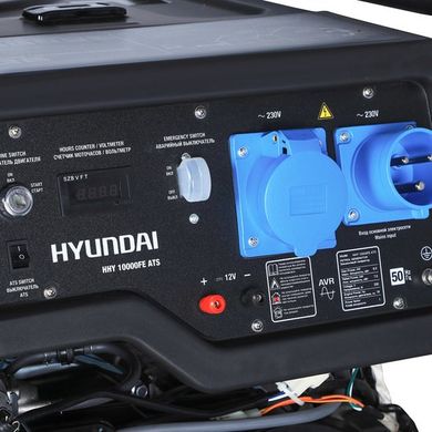 Бензиновий генератор Hyundai HHY 10000FE ATS (HHY 10000FE ATS) фото