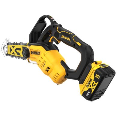 Міні-пилка ланцюгова акумуляторна безщіткова DeWALT DCMPS520P1 (DCMPS520P1) фото