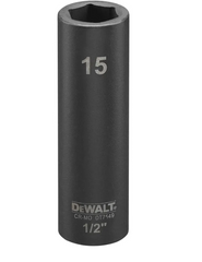 Головка торцевая ударная DeWALT "IMPACT", 1/2"*15 мм (DT7549) (DT7549) фото