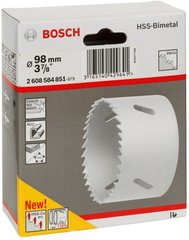 Біметалічна коронка Bosch HSS-Bimetall, 98 мм (2608584851) фото