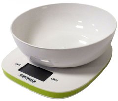 Весы кухонные Grunhelm KES-1PP (белые) (83828) фото