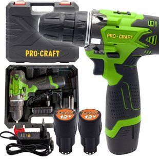 Аккумуляторный шуруповерт Procraft Industrial PA-12Li (p000124) фото