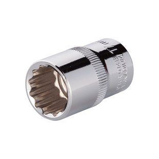 Головка дванадцятигранна 1/2", 17&times;38 мм, Cr-V STORM INTERTOOL ET-0217 (ET-0217) фото