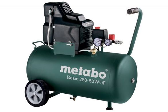 Безмасляний компресор Metabo Basic 280-50 W OF (601529000) фото