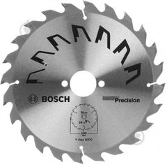 Циркулярний диск по дереву Bosch PRECISION 190 * 30 мм-24T (2609256869) фото