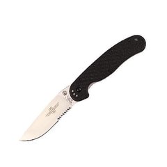 Нож складний Ontario RAT1 SS напівсеррейтор(8849) (8849) фото