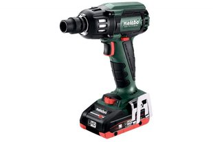 Аккумуляторный ударный гайковерт Metabo SSW 18 LTX 400 BL LiHD 2x4.0 Ач (602205800) фото