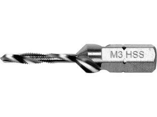 Сверло-метчик комбинированный YATO YT-44840 (M3&times;0,5, HEX 1/4", HSS M2) (YT-44840) фото
