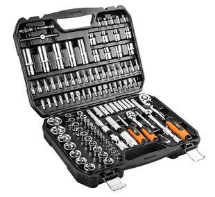 Набір інструментів Neo Tools, 108 од., 1, 4, 1/2 CrV (08-666) фото