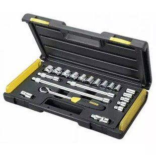 Набор головок торцевых 3/8 MicroTough из двадцать одного предмета STANLEY 2-85-583 (2-85-583) фото