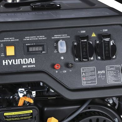 Двохпаливний генератор Hyundai HHY 3020FG (HHY 3020FGF) фото
