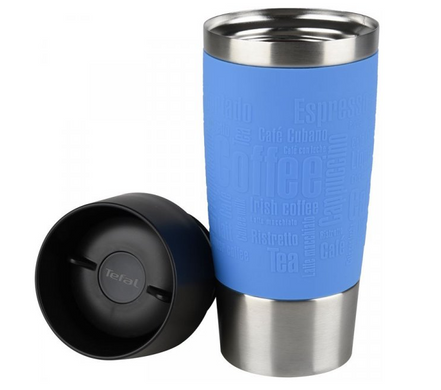 Термокружка Tefal Travel Mug голубая 0.36 л (K3086114) (K3082114) фото
