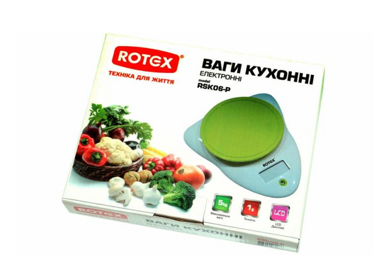 Кухонні ваги Rotex RSK06-P (RSK06-P) фото