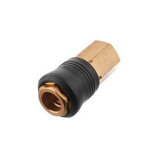 Быстроразъемное соединение с внутренней резьбой 1/4", латунь INTERTOOL PT-1814 (PT-1814) фото