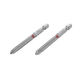 Комплект отверточных насадок PH2 1/4"*70мм, S2 (2шт) STORM INTERTOOL VT-0223 (VT-0223) фото