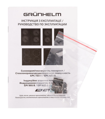 Варильна поверхня GRUNHELM GPC 623 B (89999) фото