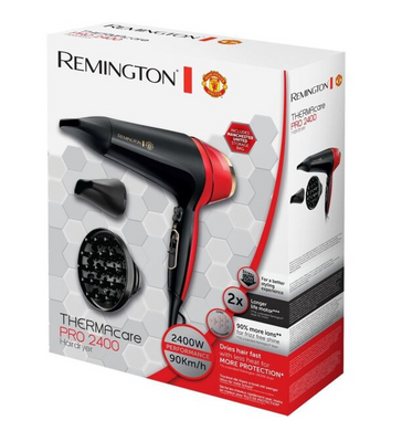 Фен Remington D5755 Manchester United Thermacare PRO 2400 (D5755) фото