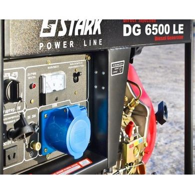 Дизельний генератор Stark DG 6500 LE (260010050) фото