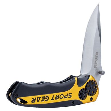 Нож раскладной 115мм (рукоятка алюминиевый сплав) SIGMA (4375751) фото