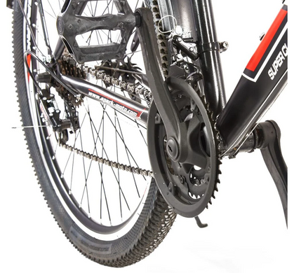 Велосипед SPARK INTRUDER 26-ST-18-ZV-V (Чорний із червоним) (mot148489) фото