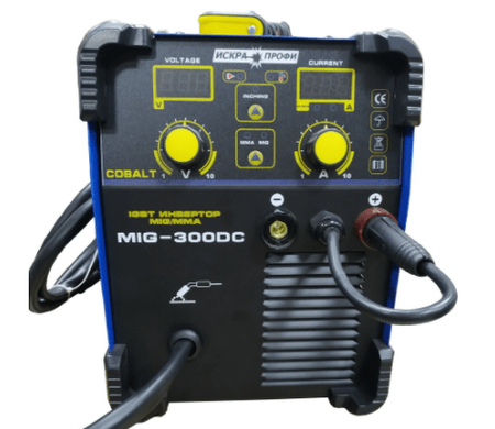 Зварювальний напівавтомат Іскра Профі 300 DC MIG Cobalt (IP300Cobalt) фото