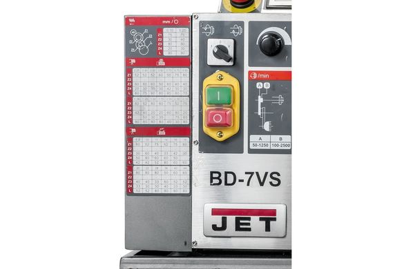 Токарний верстат JET BD-7VS (BD-7VS) фото
