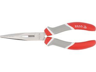 Довгогубці прямі нікельовані YATO YT-2018 (200 мм, DIN 5746) (YT-2018) фото
