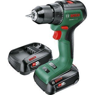Аккумуляторный ударный шуруповерт Bosch UniversalImpact 18V-60 (1 АКБ 2 Ач, ЗУ, кейс) (06039D7101) фото