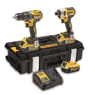 Набор из двух инструментов шуруповерт DCD796 и гайковерт DCF887 DeWALT DCK266P3 (DCK266P3) фото