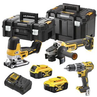 Набор из трёх инструментов бесщёточных DeWALT DCK329P2T (DCK329P2T) фото