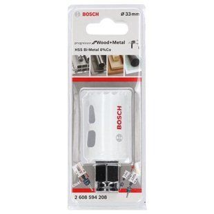 Біметалічна коронка Bosch Progressor for Wood & Metal, 33 мм (2608594208) фото