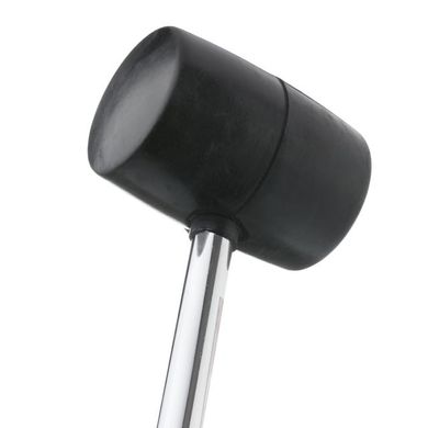 Киянка резиновая 900 г. 90 мм, черная резина, металлическая ручка INTERTOOL HT-0233 (HT-0233) фото