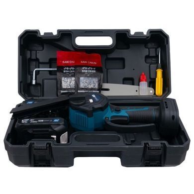 Аккумуляторная мини пила PROFI-TEC BCS250 (2акум.20В 2Ач/зарядный/сумка/200мм/2 цепи) (pt5714) фото