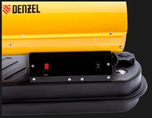 Дизельная тепловая пушка DENZEL DHG-30, 30 кВт, 750 м3/ч, прямой нагрев (964843) фото