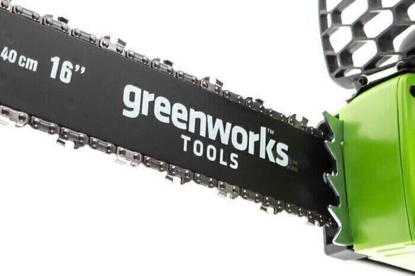 Аккумуляторная пила Greenworks GD40CS40K2 (GD40CS40K2) фото