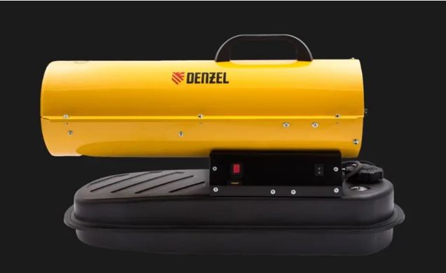 Дизельная тепловая пушка DENZEL DHG-30, 30 кВт, 750 м3/ч, прямой нагрев (964843) фото
