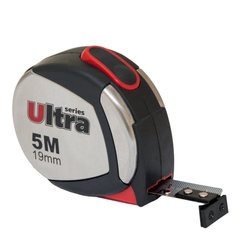 Рулетка Ultra магнитная, нейлоновое покрытие 5м*19мм (3822052) (3822052) фото