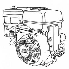 Бензиновый двигатель Vitals GE 13.0-25s (k165171) фото