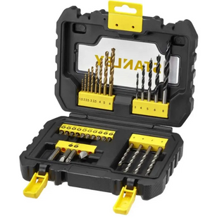 Набір біт і свердел STANLEY TITANIUM, Torx, 31 шт, кейс (STA88550) (STA88550) фото