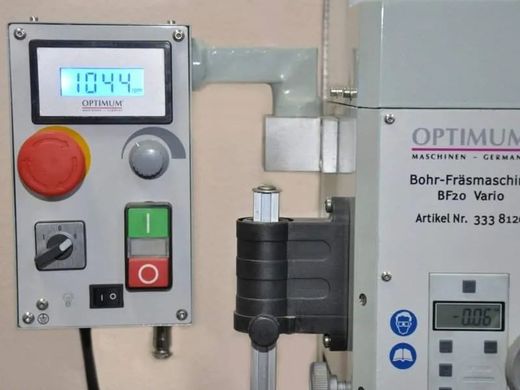 Фрезерний верстат по металу Optimum Maschinen OPTImill BF 20L Vario (230V) (3338122) фото