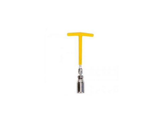 Ключ свечной Т-образный с шарниром 16мм (HT-1716) фото