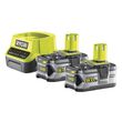 Акумулятор + зарядний Ryobi One+ RC18120-250