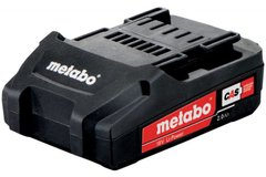 Акумуляторна батарея Metabo Li-Power 18 V, 2.0 Ач (625596000) фото